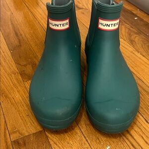 Hunter Kids Teal Rain Boots